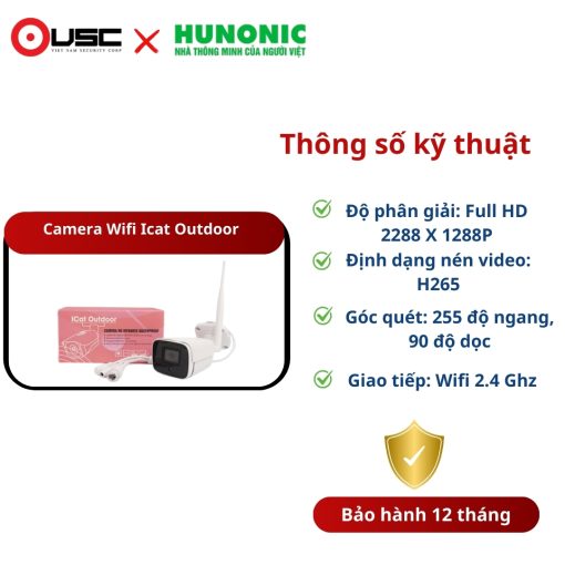 Camera Wifi Icat Outdoor