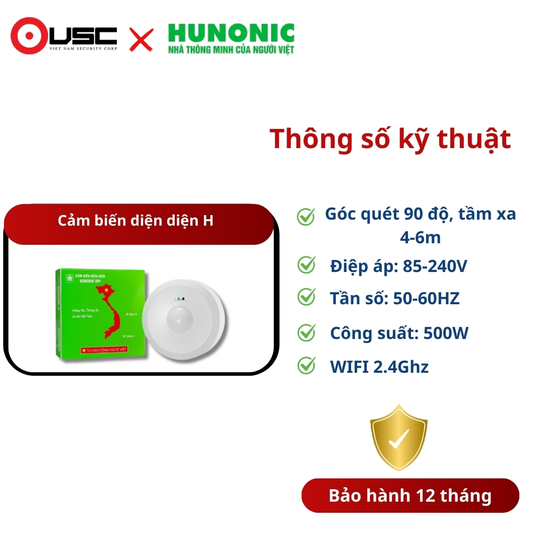 Cảm biến hiện diện HPR Ốp Trần
