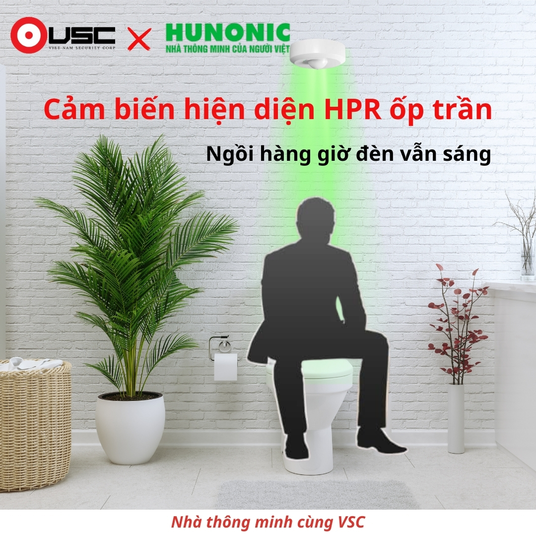 Cảm biến hiện diện HPR Ốp Trần
