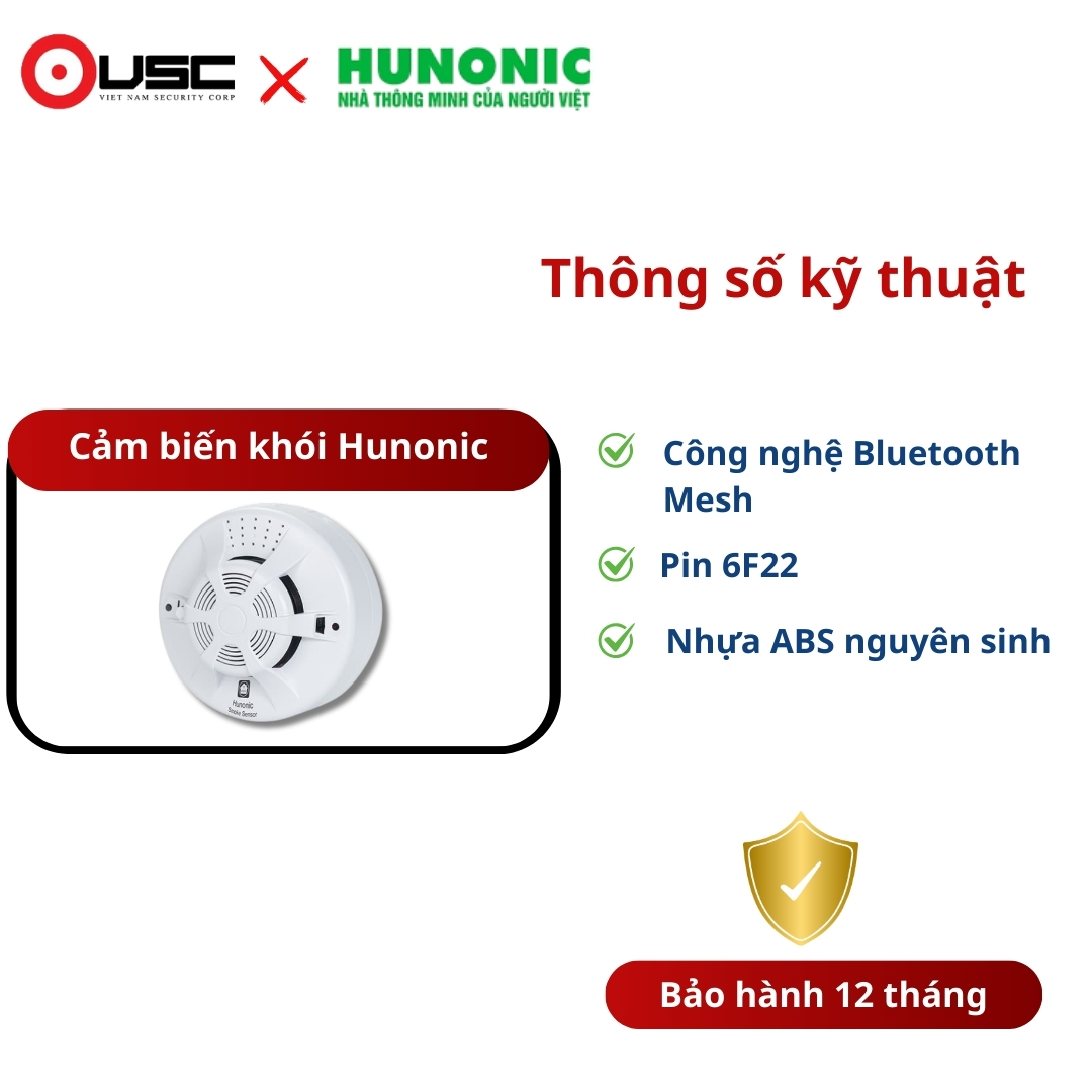 Cảm Biến Khói Hunonic Smoker