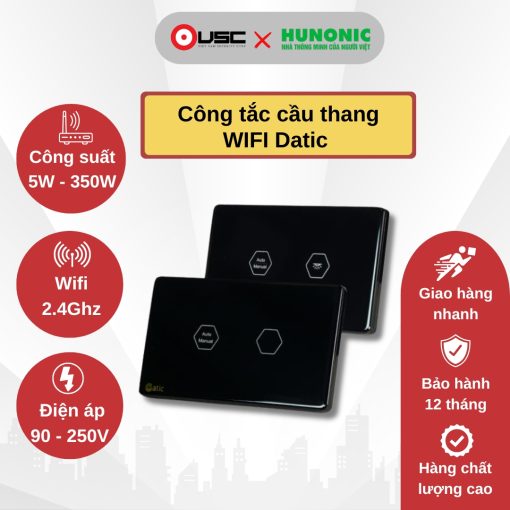 công tắc cầu thang wifi datic