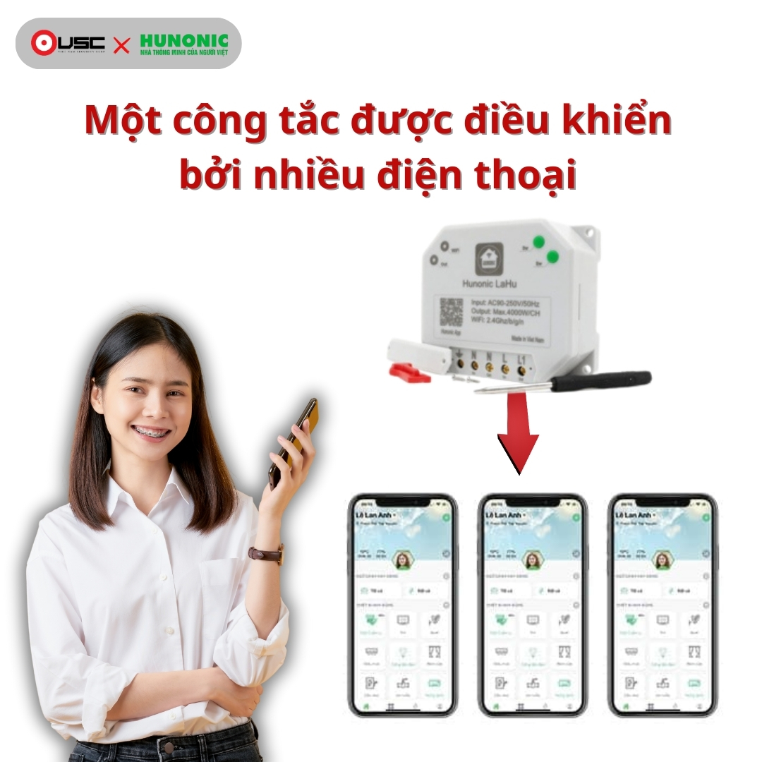 Công tắc Lahu 1 kênh CSL