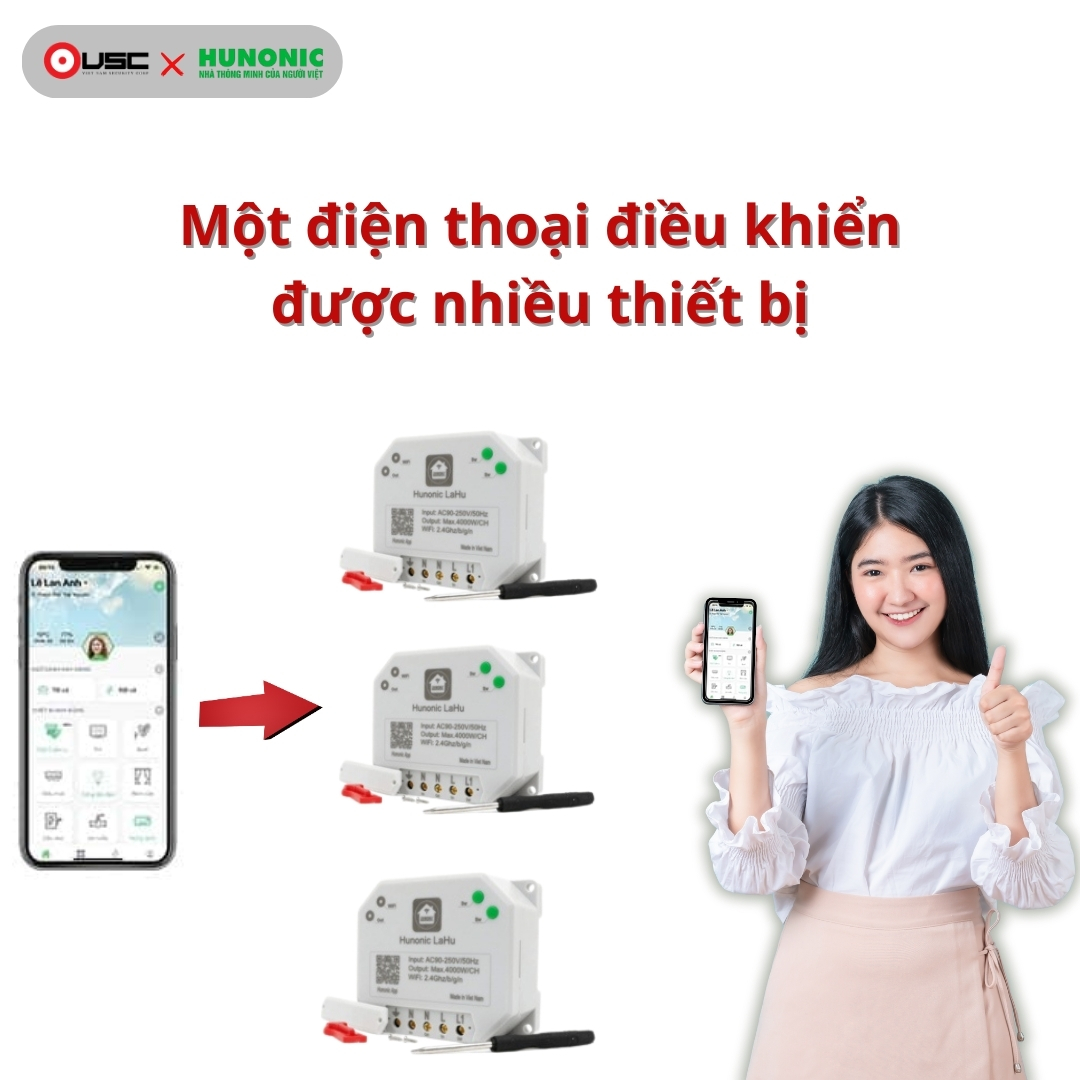 Công tắc Lahu 1 kênh CSL